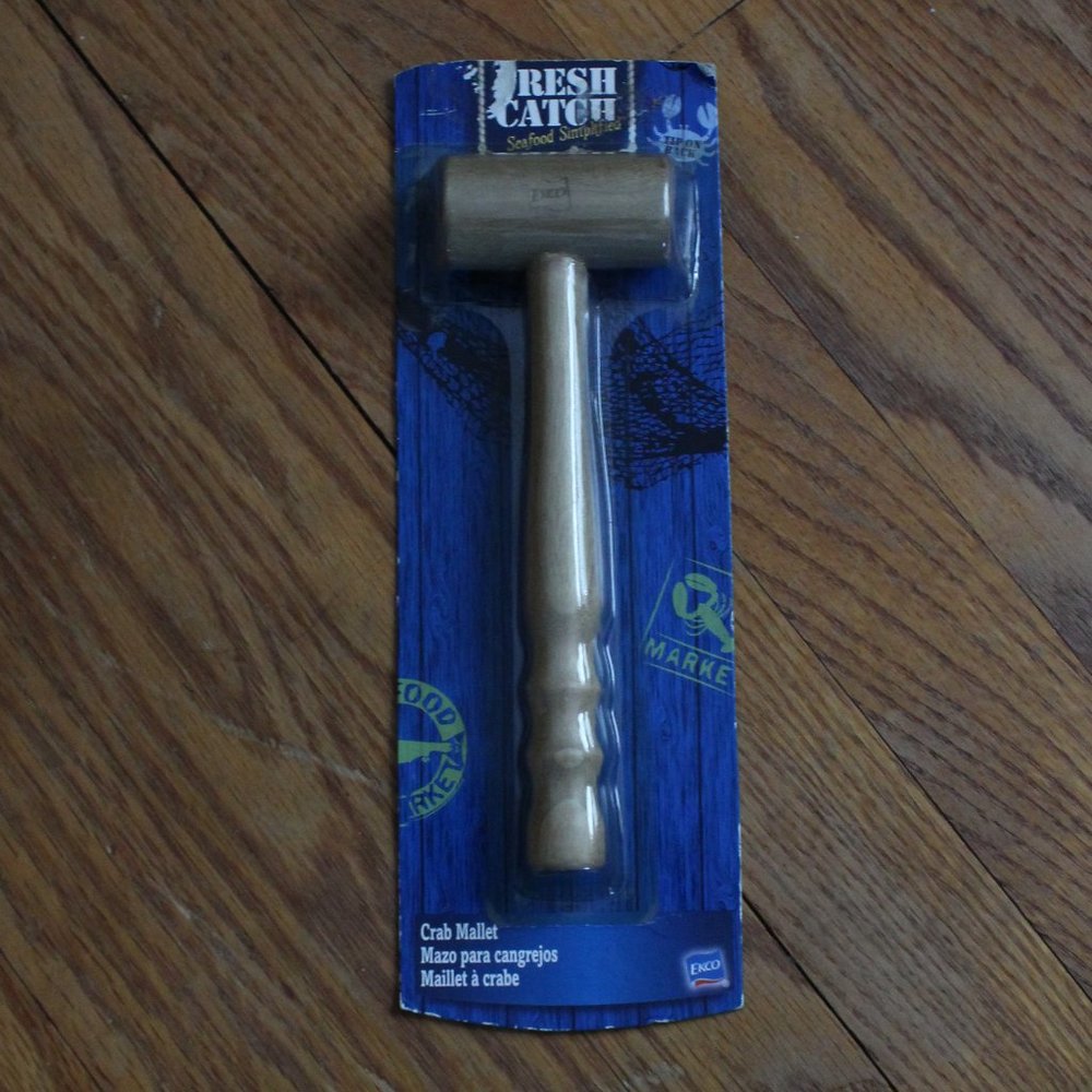 Ekco Fresh Catch Wooden Crab Mallet